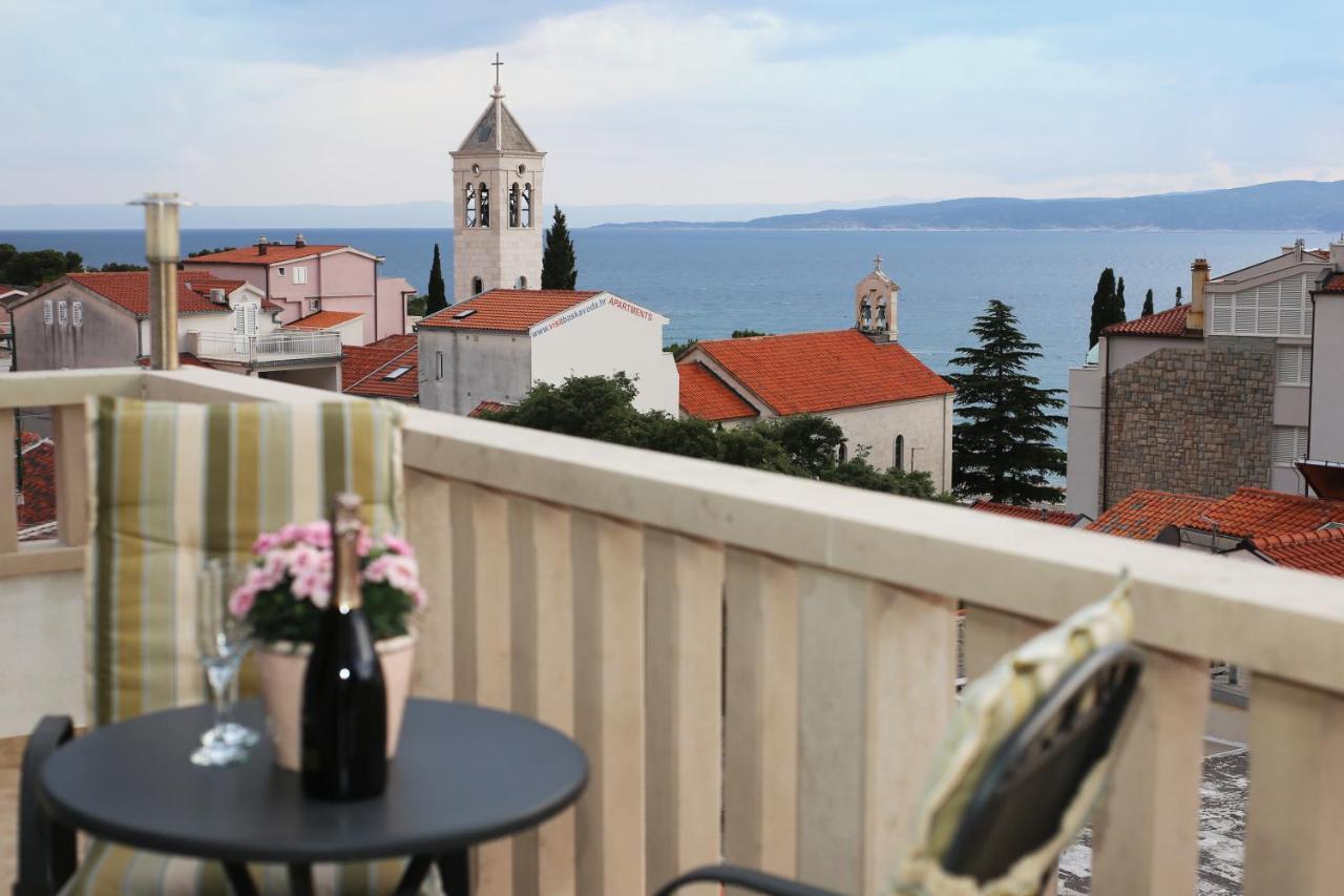 Apartmán House Kvin Baška Voda Exteriér fotografie